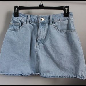 JEAN SKIRT!!